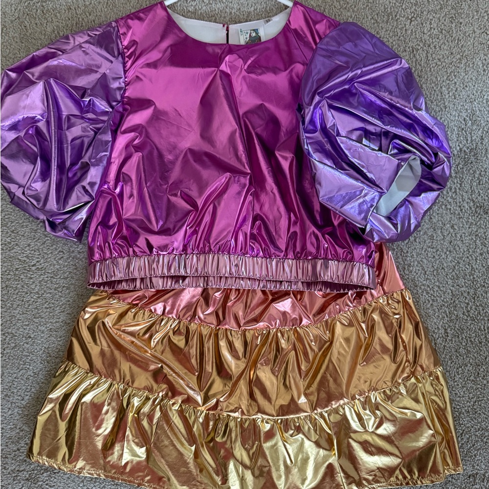 Queen of Sparkles metallic set